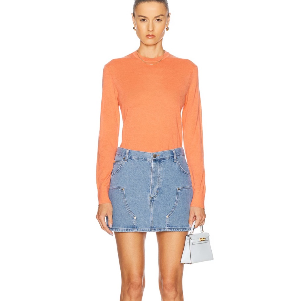 Renggli denim cargo skirt